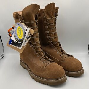 Matterhorn Tactical Boots Mens 10 XW Coyote Brown Suede Composite Toe CV3494 USA